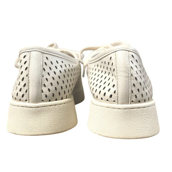 Mi.Im Milo Women's Perforated Low Top Sneakers Beige Size 8.5 - Picture 2 of 13